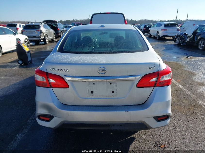 2018 Nissan Sentra Sv VIN: 3N1AB7AP3JY227647 Lot: 43962651