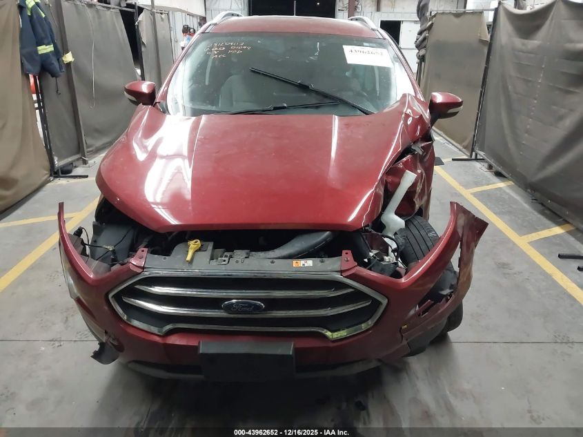 2021 Ford Ecosport Titanium VIN: MAJ6S3KL8MC406633 Lot: 43962652