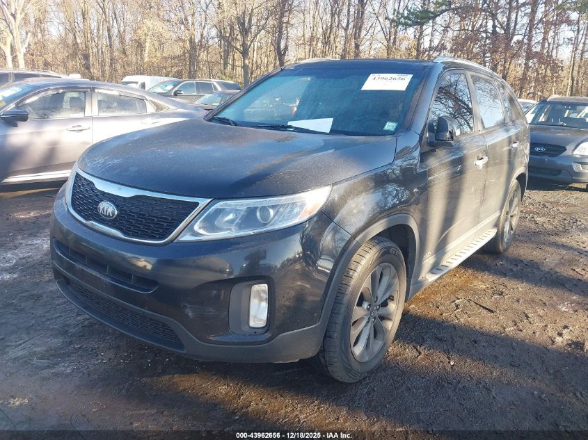 2014 Kia Sorento Ex V6 VIN: 5XYKUDA75EG470865 Lot: 43962656