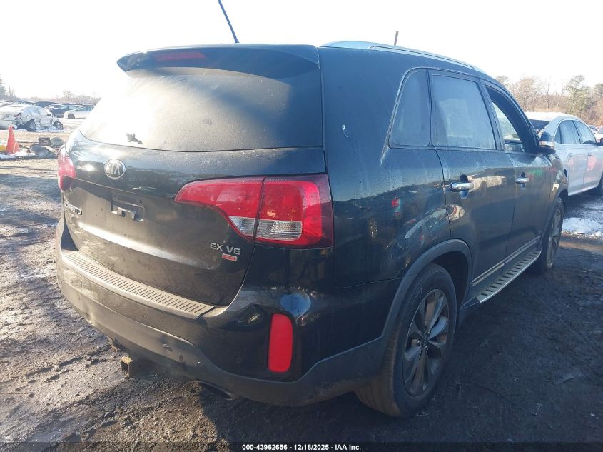 2014 Kia Sorento Ex V6 VIN: 5XYKUDA75EG470865 Lot: 43962656