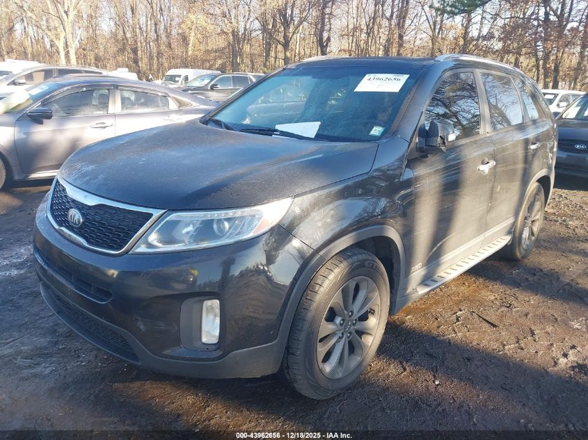 2014 Kia Sorento Ex V6 VIN: 5XYKUDA75EG470865 Lot: 43962656