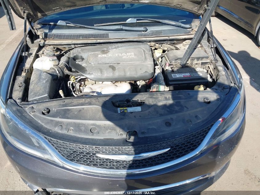 2015 Chrysler 200 Limited VIN: 1C3CCCABXFN564549 Lot: 43962657