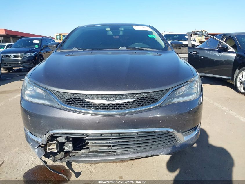 2015 Chrysler 200 Limited VIN: 1C3CCCABXFN564549 Lot: 43962657