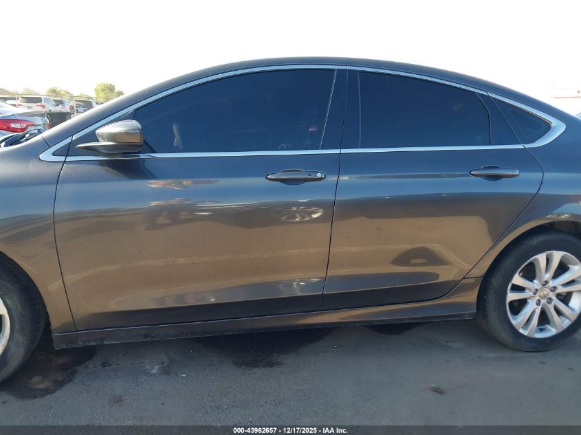 2015 Chrysler 200 Limited VIN: 1C3CCCABXFN564549 Lot: 43962657