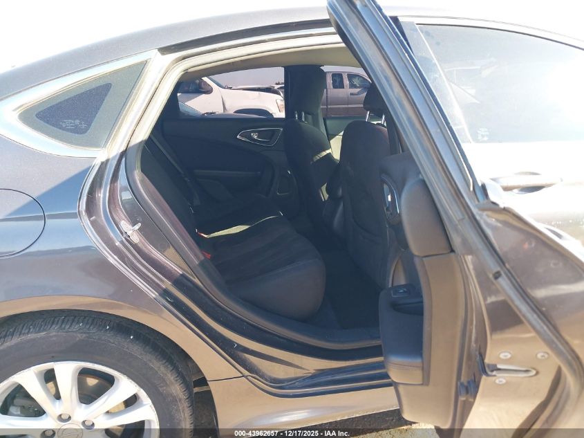 2015 Chrysler 200 Limited VIN: 1C3CCCABXFN564549 Lot: 43962657