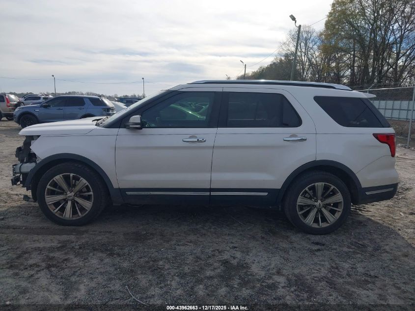 2018 Ford Explorer Limited VIN: 1FM5K7F80JGC81615 Lot: 43962663