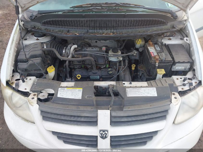 2006 Dodge Caravan Sxt VIN: 1D4GP45R76B521502 Lot: 43962666