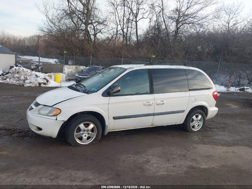 2006 Dodge Caravan Sxt VIN: 1D4GP45R76B521502 Lot: 43962666