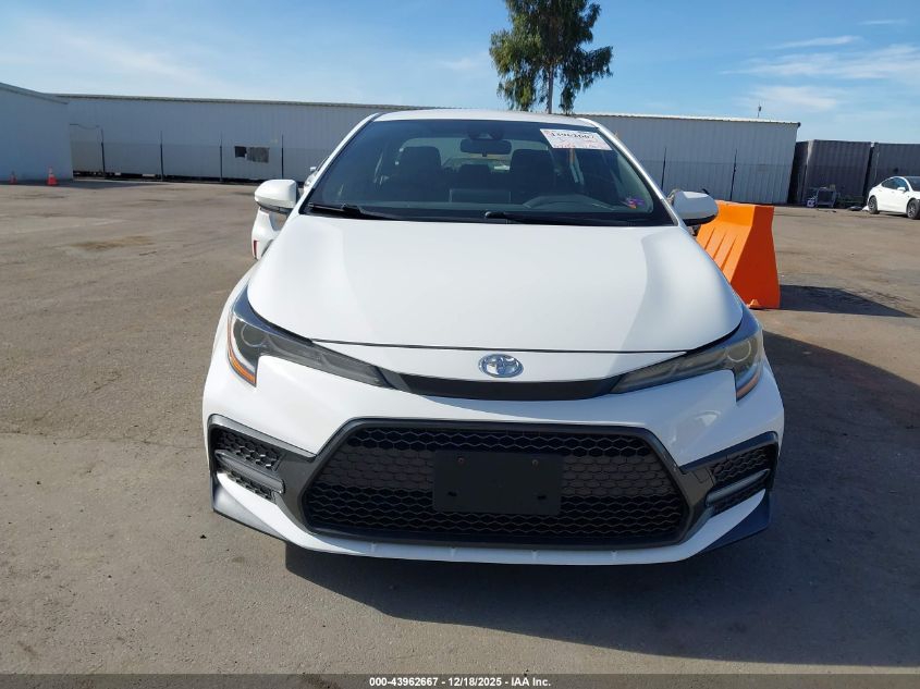 2020 Toyota Corolla Se VIN: JTDS4RCE8LJ045078 Lot: 43962667