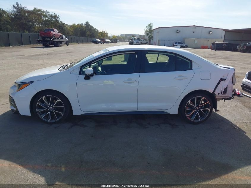 2020 Toyota Corolla Se VIN: JTDS4RCE8LJ045078 Lot: 43962667