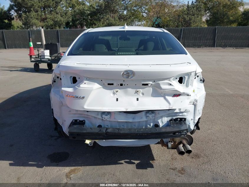 2020 Toyota Corolla Se VIN: JTDS4RCE8LJ045078 Lot: 43962667