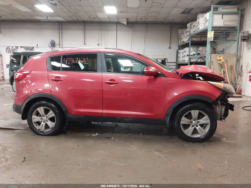 2011 Kia Sportage Lx VIN: KNDPBCA27B7027071 Lot: 43962672