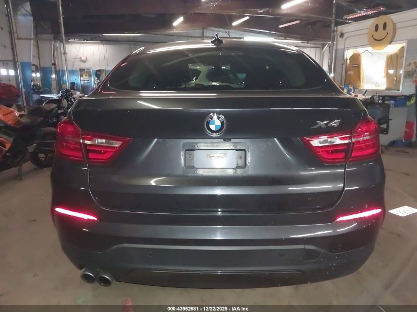 2017 BMW X4 xDrive28I VIN: 5UXXW3C50H0R23448 Lot: 43962681