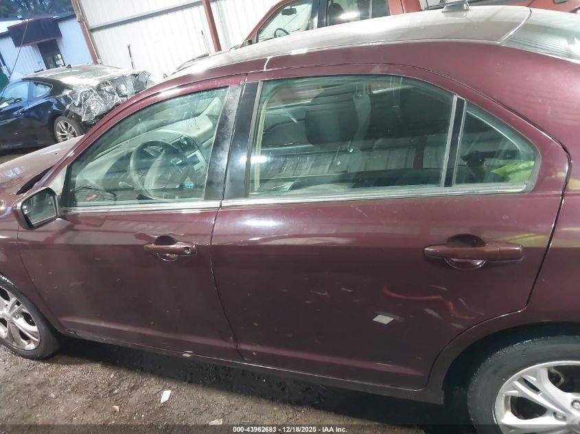 2012 Ford Fusion Se VIN: 3FAHP0HG2CR293779 Lot: 43962683