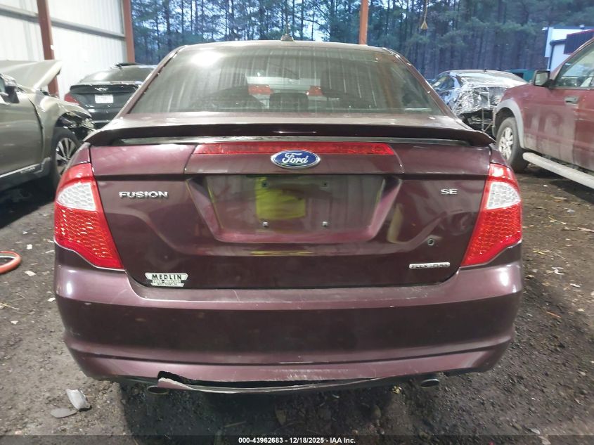 2012 Ford Fusion Se VIN: 3FAHP0HG2CR293779 Lot: 43962683