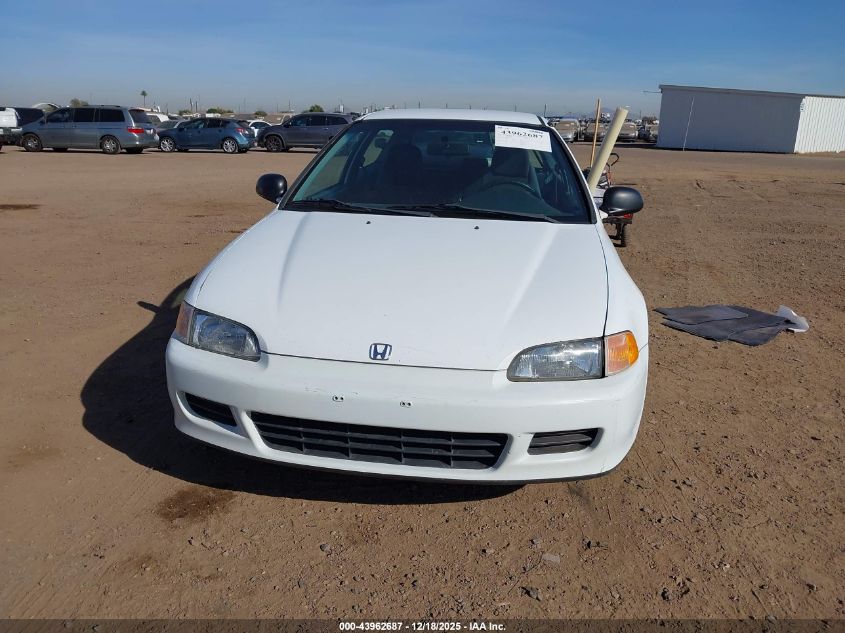 1992 Honda Civic Dx VIN: 2HGEH2358NH507282 Lot: 43962687