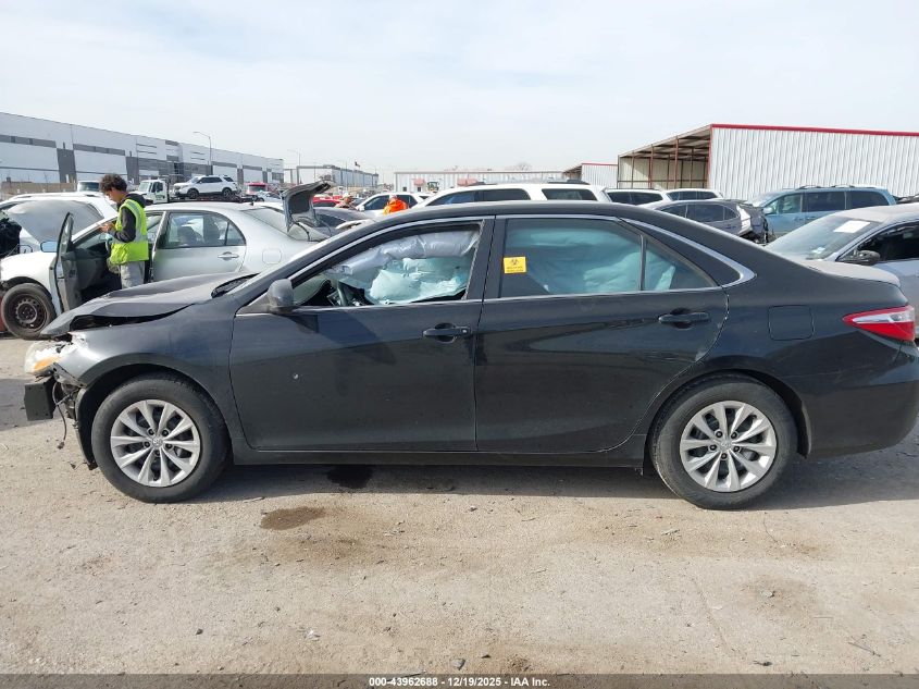 2016 Toyota Camry Le VIN: 4T4BF1FK9GR560593 Lot: 43962688