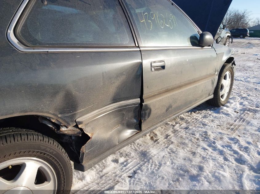 1992 Honda Accord Lx VIN: 1HGCB7151NA021789 Lot: 43962691