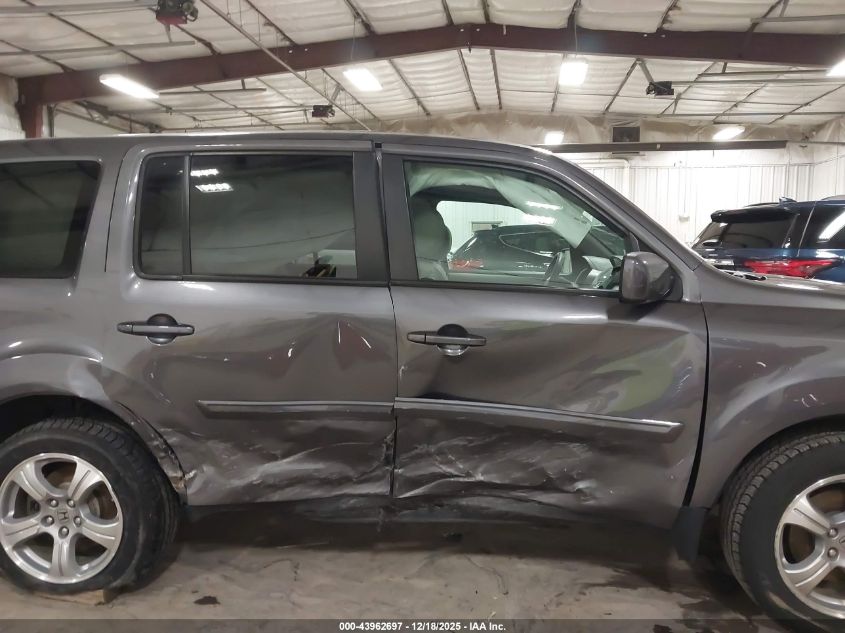 2015 Honda Pilot Ex VIN: 5FNYF4H41FB049119 Lot: 43962697