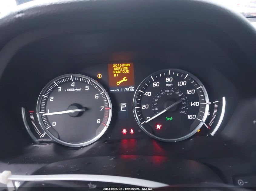 2016 Acura Tlx VIN: 19UUB1F34GA003895 Lot: 43962702