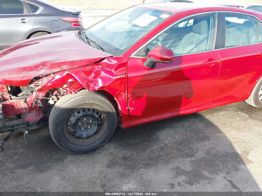 2021 Toyota Camry Le Hybrid VIN: 4T1C31AK2MU551230 Lot: 43962713