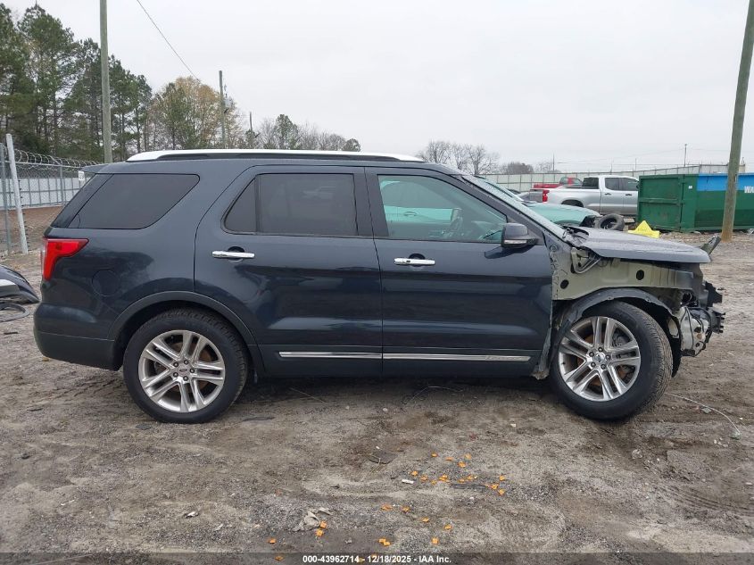 2017 Ford Explorer Limited VIN: 1FM5K7F85HGB59178 Lot: 43962714