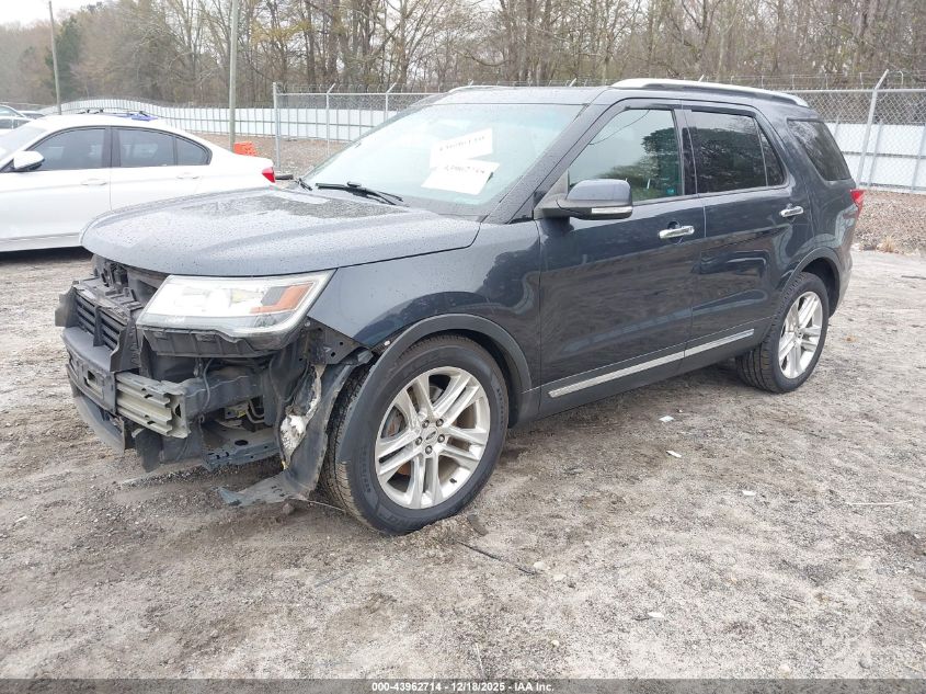 2017 Ford Explorer Limited VIN: 1FM5K7F85HGB59178 Lot: 43962714