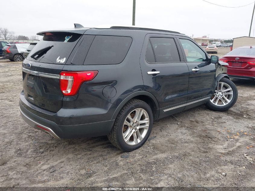 2017 Ford Explorer Limited VIN: 1FM5K7F85HGB59178 Lot: 43962714