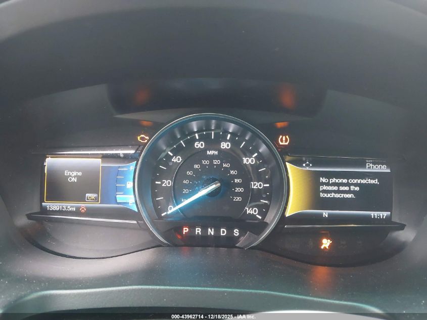 2017 Ford Explorer Limited VIN: 1FM5K7F85HGB59178 Lot: 43962714