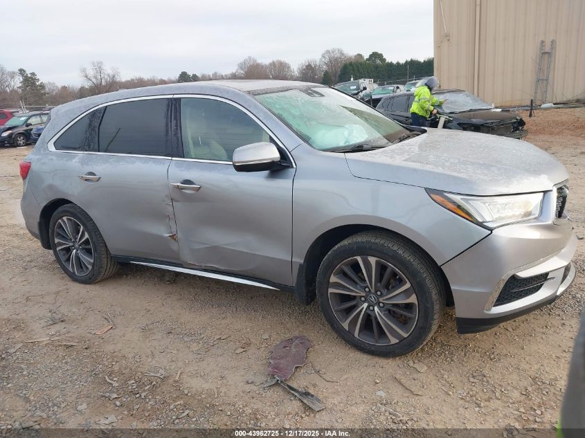 2019 Acura Mdx Tech Pkg VIN: 5J8YD3H58KL011260 Lot: 43962725