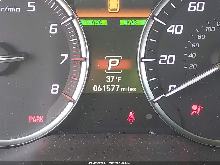 2019 Acura Mdx Tech Pkg VIN: 5J8YD3H58KL011260 Lot: 43962725