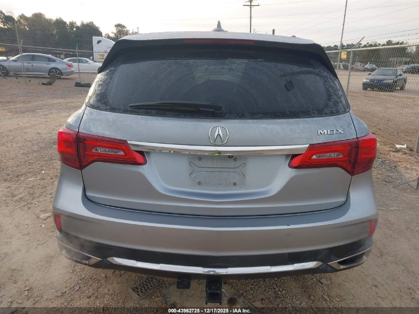 2019 Acura Mdx Tech Pkg VIN: 5J8YD3H58KL011260 Lot: 43962725