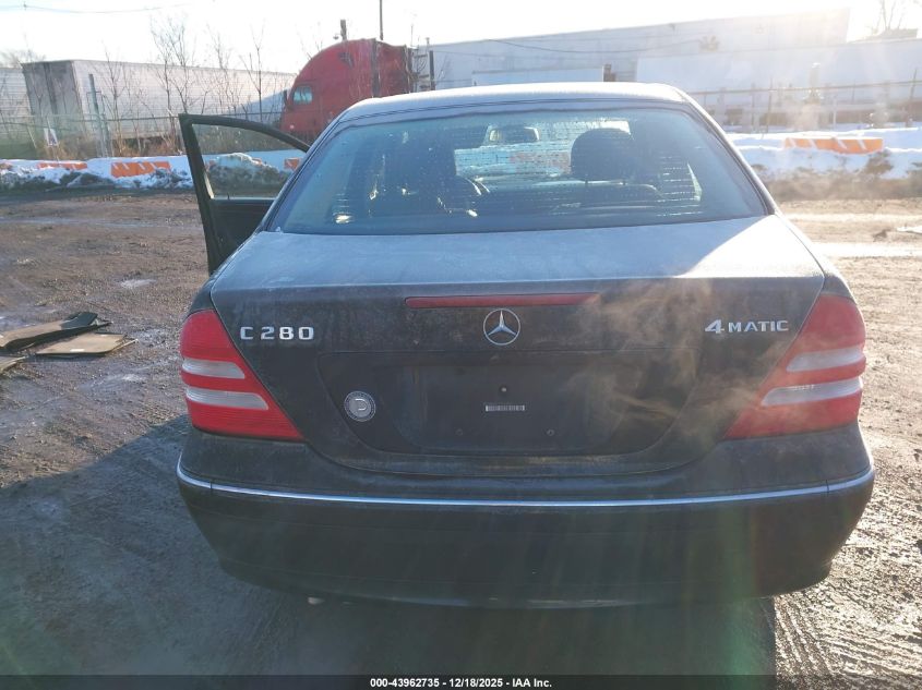 2007 Mercedes-Benz C 280 Luxury 4Matic VIN: WDBRF92HX7F921810 Lot: 43962735