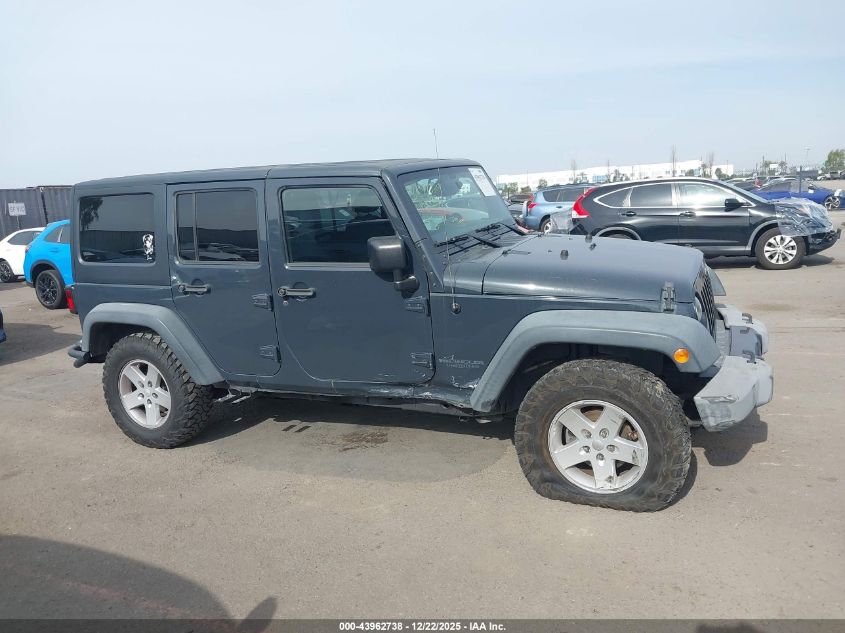 2017 Jeep Wrangler Unlimited Willy Wheeler 4X4 VIN: 1C4BJWDG5HL519152 Lot: 43962738