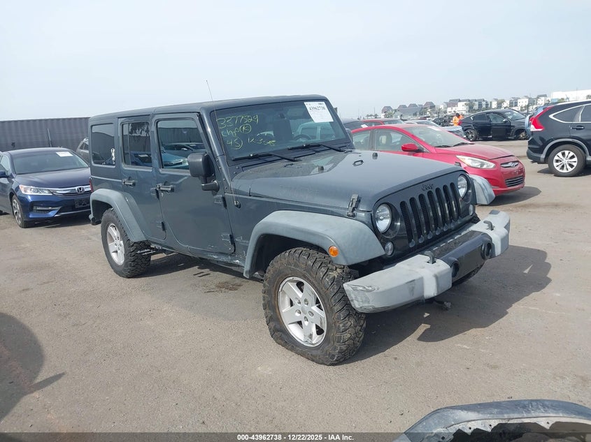 1C4BJWDG5HL519152 2017 Jeep Wrangler Unlimited Willy Wheeler 4X4 auction photo 1
