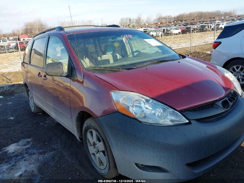 2006 Toyota Sienna Le VIN: 05TDZA23C76S45622 Lot: 43962746