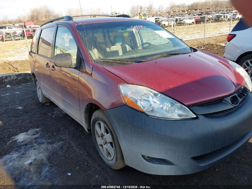 2006 Toyota Sienna Le VIN: 05TDZA23C76S45622 Lot: 43962746