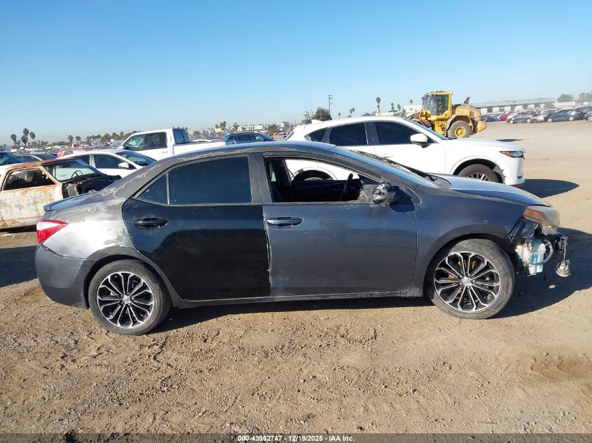 2016 Toyota Corolla S Plus VIN: 2T1BURHE8GC672874 Lot: 43962747