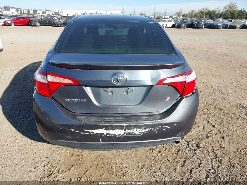 2016 Toyota Corolla S Plus VIN: 2T1BURHE8GC672874 Lot: 43962747