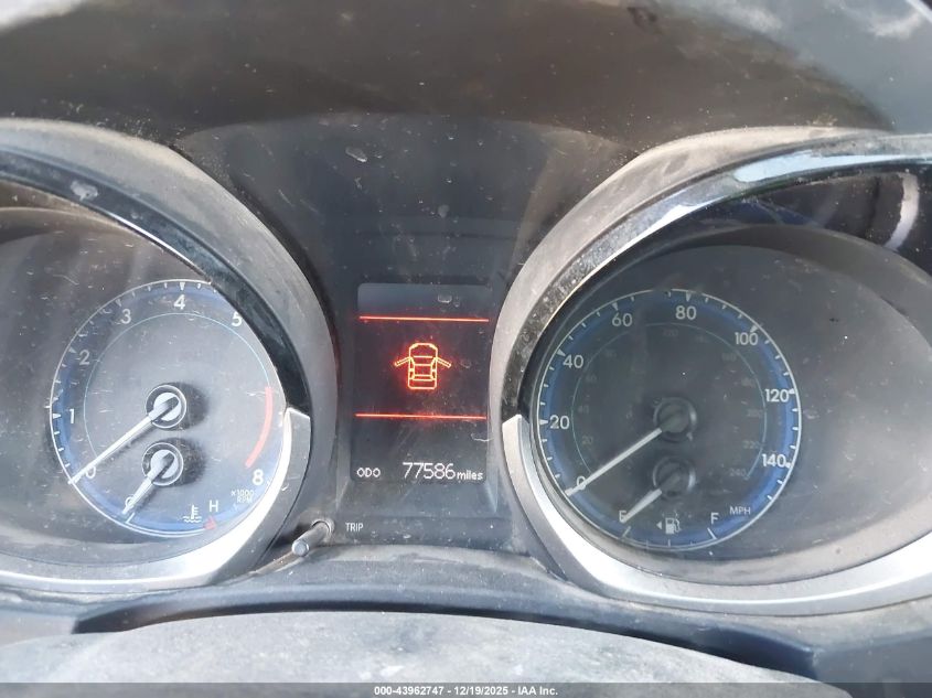 2016 Toyota Corolla S Plus VIN: 2T1BURHE8GC672874 Lot: 43962747