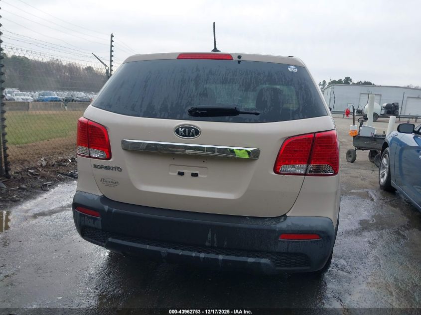 2012 Kia Sorento Lx VIN: 5XYKT3A14CG202511 Lot: 43962753