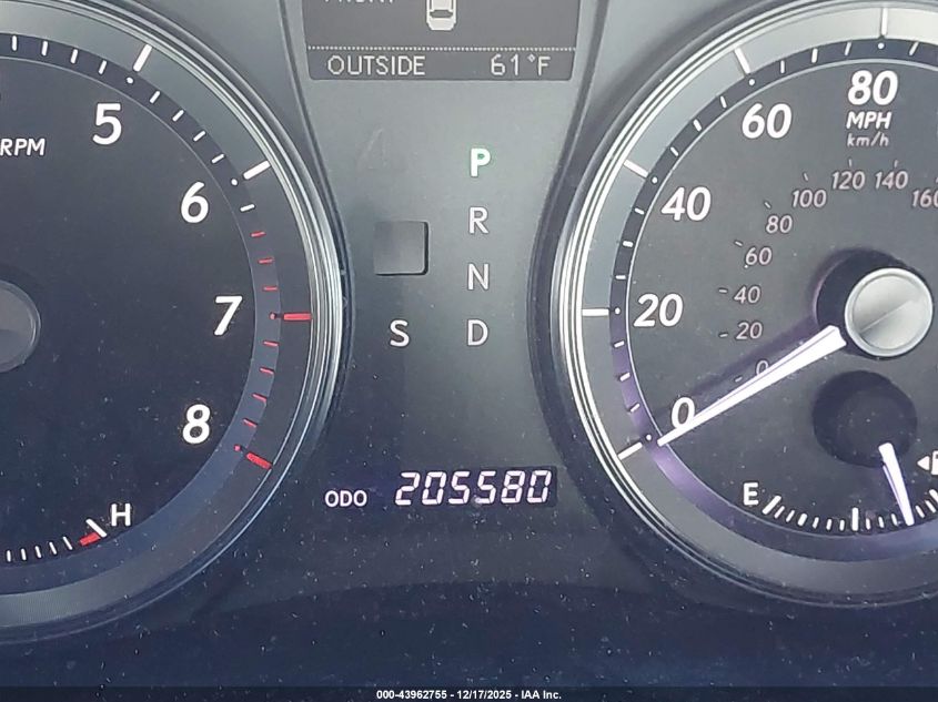 2011 Lexus Es 350 VIN: JTHBK1EG2B2452892 Lot: 43962755