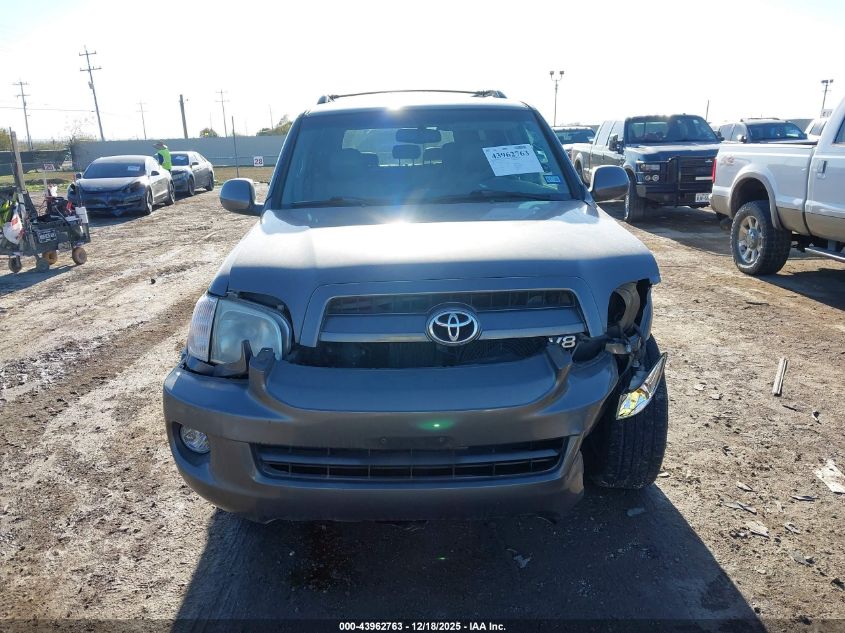 2007 Toyota Sequoia Sr5 V8 VIN: 5TDBT44A47S283875 Lot: 43962763
