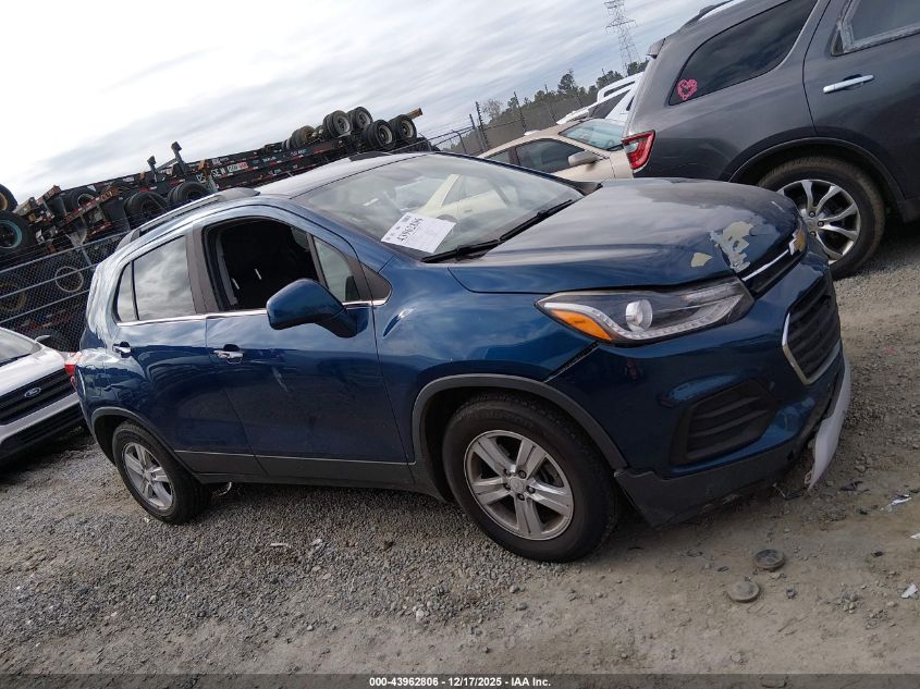 2020 Chevrolet Trax Fwd Lt VIN: 3GNCJLSB2LL171647 Lot: 43962806