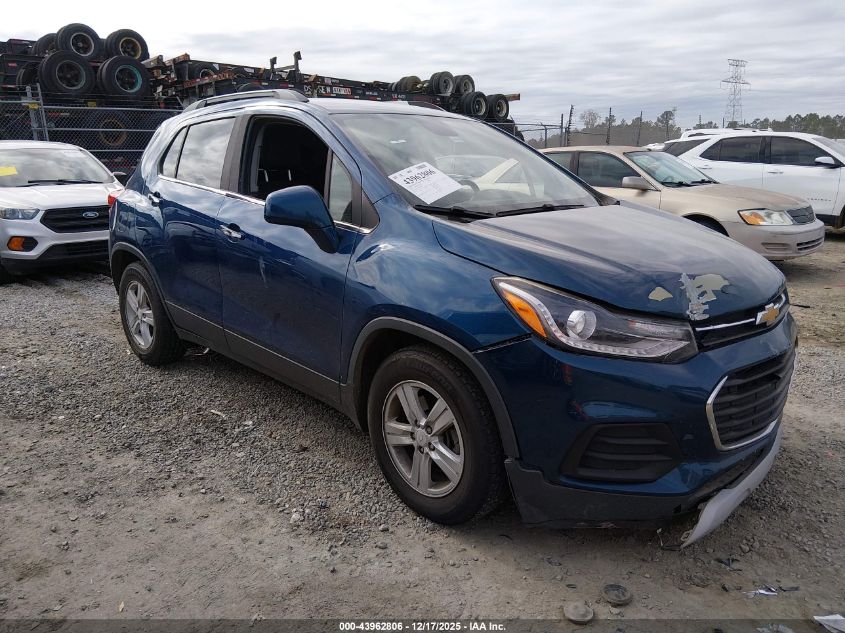 2020 Chevrolet Trax Fwd Lt VIN: 3GNCJLSB2LL171647 Lot: 43962806