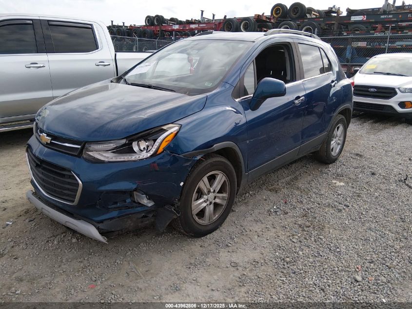 2020 Chevrolet Trax Fwd Lt VIN: 3GNCJLSB2LL171647 Lot: 43962806