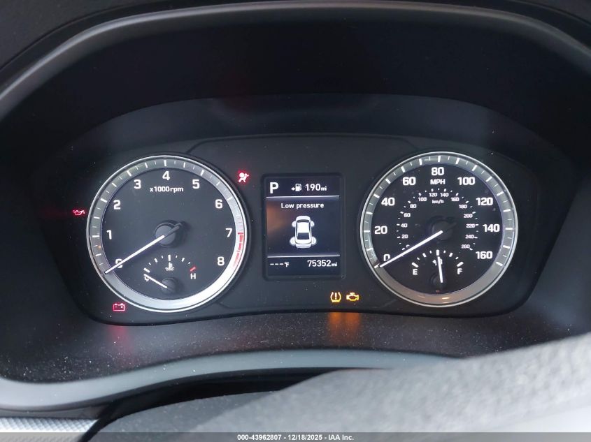 2019 Hyundai Sonata Se VIN: 5NPE24AF1KH750474 Lot: 43962807