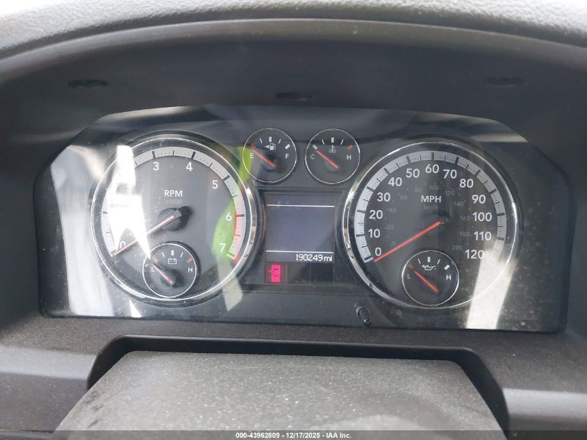 2010 Dodge Ram 1500 Slt/Sport/Trx VIN: 1D7RB1CTXAS206144 Lot: 43962809