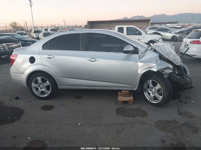 2016 Chevrolet Sonic Ltz Auto VIN: 1G1JE5SB3G4137687 Lot: 43962810