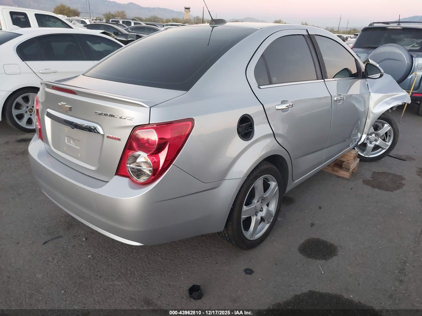 2016 Chevrolet Sonic Ltz Auto